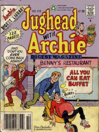 Cover for Jughead with Archie Digest (Archie, 1974 series) #110