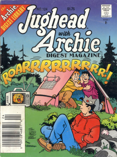 Cover for Jughead with Archie Digest (Archie, 1974 series) #124 [Newsstand]