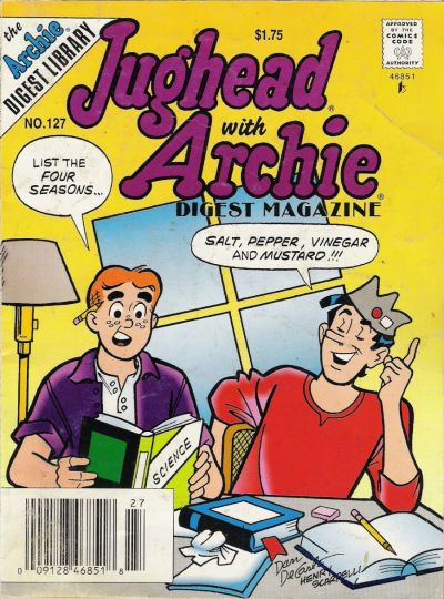 Cover for Jughead with Archie Digest (Archie, 1974 series) #127