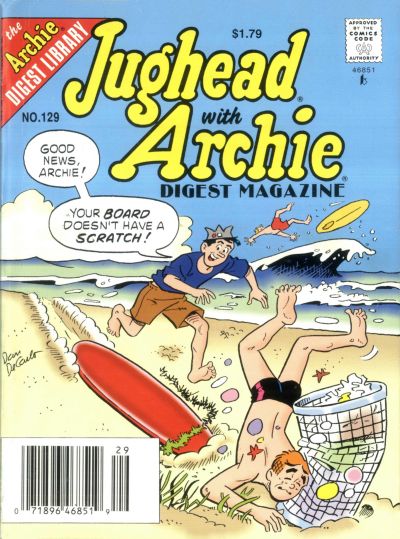 Cover for Jughead with Archie Digest (Archie, 1974 series) #129
