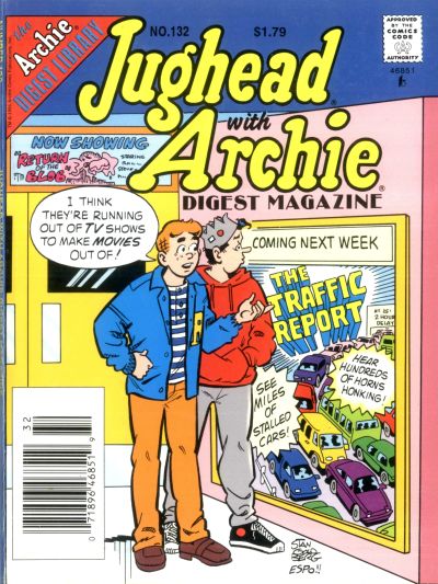 Cover for Jughead with Archie Digest (Archie, 1974 series) #132