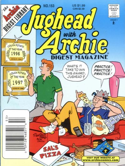 Cover for Jughead with Archie Digest (Archie, 1974 series) #153