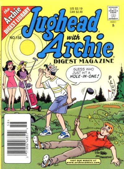 Cover for Jughead with Archie Digest (Archie, 1974 series) #158
