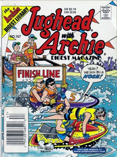 Cover for Jughead with Archie Digest (Archie, 1974 series) #167