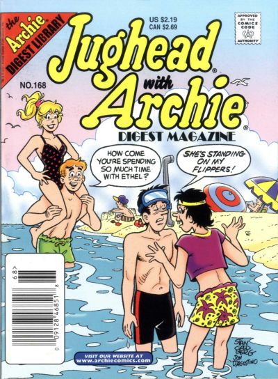 Cover for Jughead with Archie Digest (Archie, 1974 series) #168