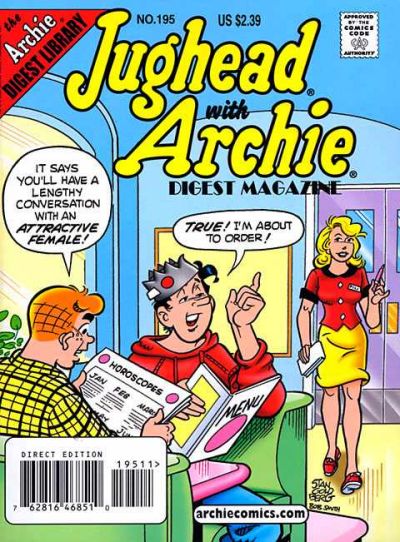 Cover for Jughead with Archie Digest (Archie, 1974 series) #195