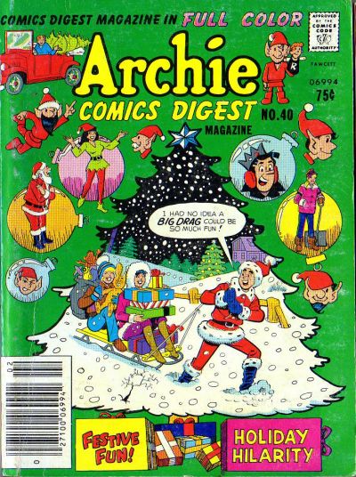 Cover for Archie Comics Digest (Archie, 1973 series) #40 [Newsstand]