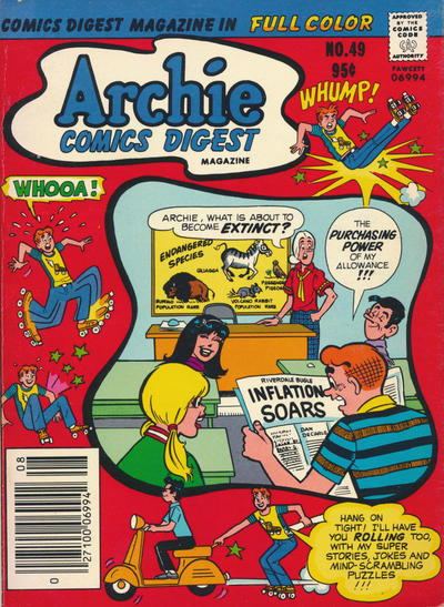Cover for Archie Comics Digest (Archie, 1973 series) #49