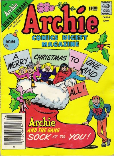Cover for Archie Comics Digest (Archie, 1973 series) #64