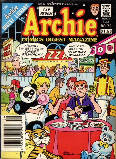 Cover for Archie Comics Digest (Archie, 1973 series) #79