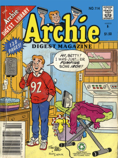Cover for Archie Comics Digest (Archie, 1973 series) #114 [Newsstand]