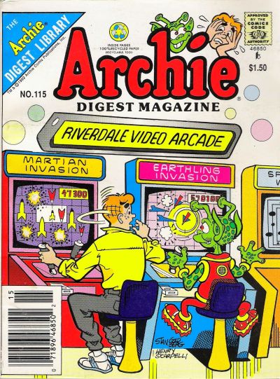 Cover for Archie Comics Digest (Archie, 1973 series) #115