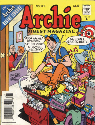 Cover for Archie Comics Digest (Archie, 1973 series) #121 [Newsstand]