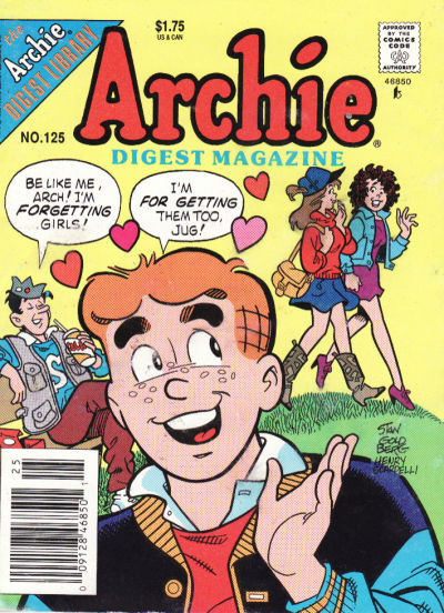 Cover for Archie Comics Digest (Archie, 1973 series) #125