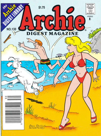 Cover for Archie Comics Digest (Archie, 1973 series) #130 [Newsstand]