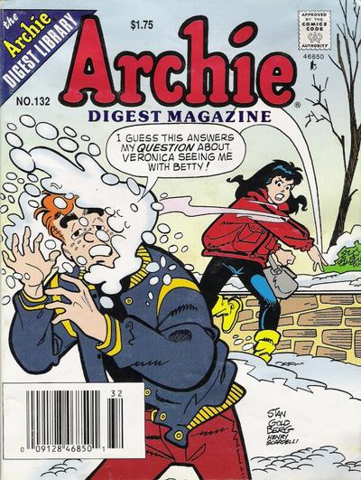 Cover for Archie Comics Digest (Archie, 1973 series) #132