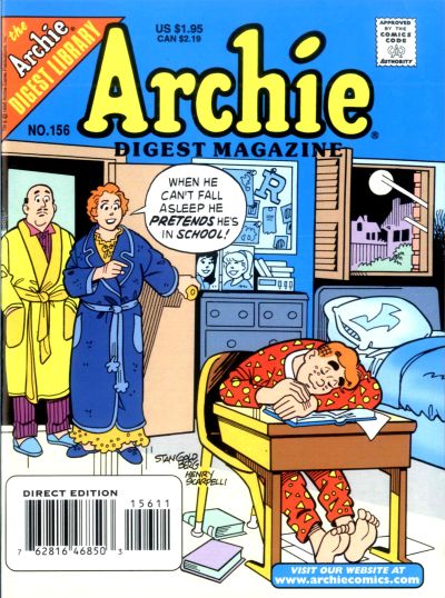 Cover for Archie Comics Digest (Archie, 1973 series) #156