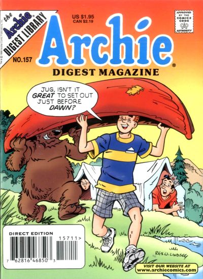Cover for Archie Comics Digest (Archie, 1973 series) #157 [Direct]