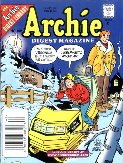 Cover for Archie Comics Digest (Archie, 1973 series) #162 [Newsstand]