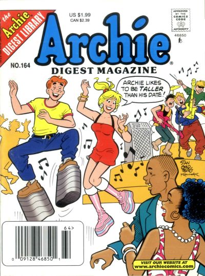 Cover for Archie Comics Digest (Archie, 1973 series) #164