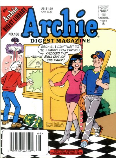 Cover for Archie Comics Digest (Archie, 1973 series) #166