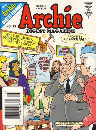 Cover for Archie Comics Digest (Archie, 1973 series) #175
