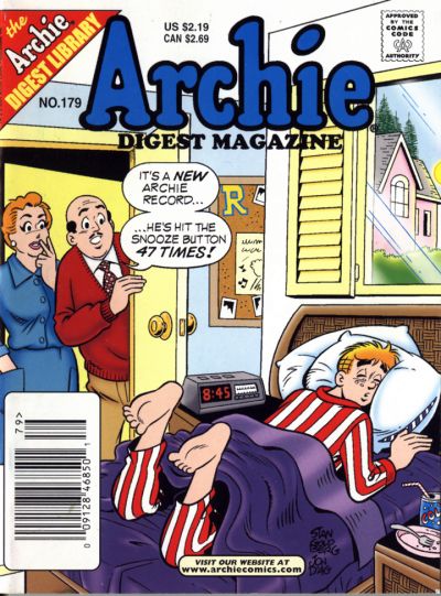 Cover for Archie Comics Digest (Archie, 1973 series) #179