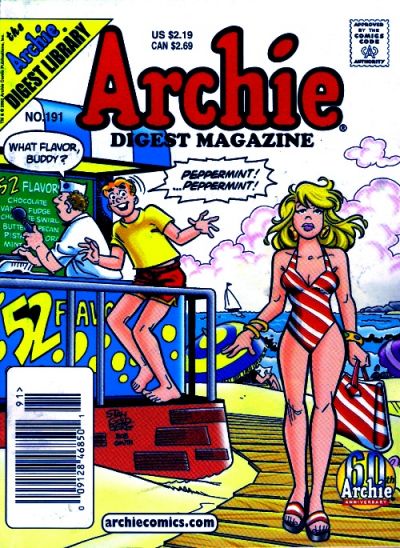 Cover for Archie Comics Digest (Archie, 1973 series) #191