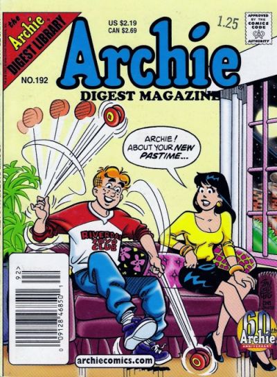 Cover for Archie Comics Digest (Archie, 1973 series) #192