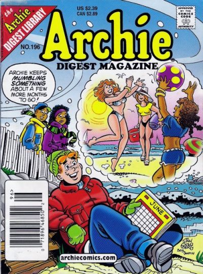 Cover for Archie Comics Digest (Archie, 1973 series) #196