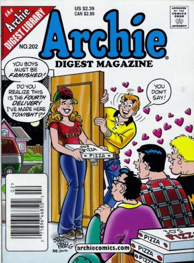 Cover for Archie Comics Digest (Archie, 1973 series) #202