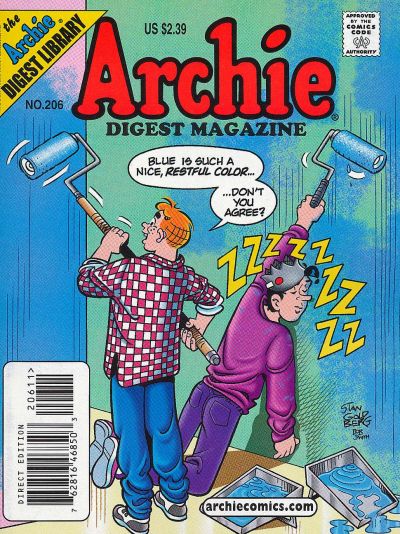 Cover for Archie Comics Digest (Archie, 1973 series) #206 [Direct Edition]