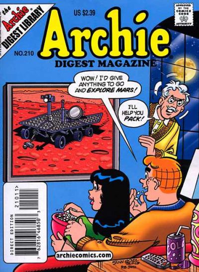 Cover for Archie Comics Digest (Archie, 1973 series) #210 [Direct Edition]