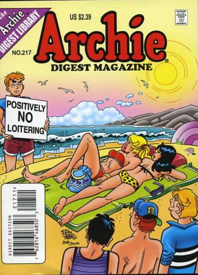 Cover for Archie Comics Digest (Archie, 1973 series) #217
