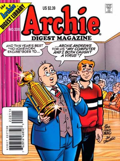 Cover for Archie Comics Digest (Archie, 1973 series) #220
