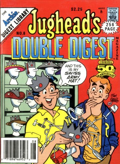 Cover for Jughead's Double Digest (Archie, 1989 series) #8