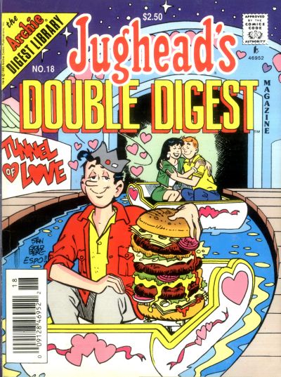 Cover for Jughead's Double Digest (Archie, 1989 series) #18 [Newsstand]