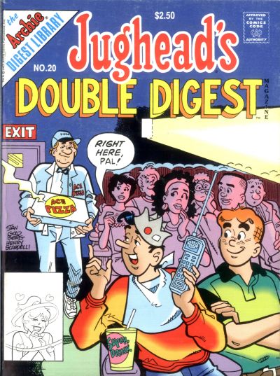 Cover for Jughead's Double Digest (Archie, 1989 series) #20 [Direct]