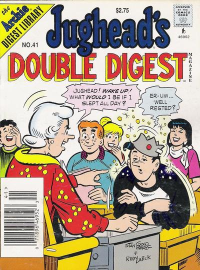 Cover for Jughead's Double Digest (Archie, 1989 series) #41 [Newsstand]