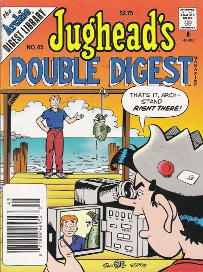 Cover for Jughead's Double Digest (Archie, 1989 series) #45