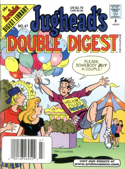 Cover for Jughead's Double Digest (Archie, 1989 series) #47