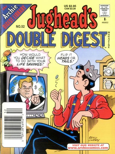 Cover for Jughead's Double Digest (Archie, 1989 series) #52