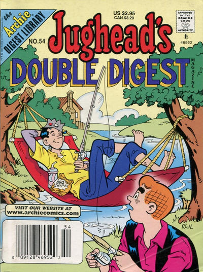 Cover for Jughead's Double Digest (Archie, 1989 series) #54