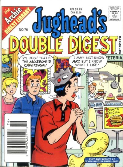 Cover for Jughead's Double Digest (Archie, 1989 series) #76