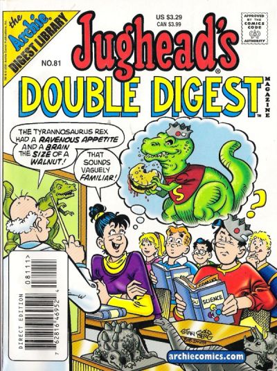 Cover for Jughead's Double Digest (Archie, 1989 series) #81 [Direct Edition]