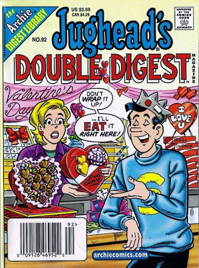 Cover for Jughead's Double Digest (Archie, 1989 series) #92