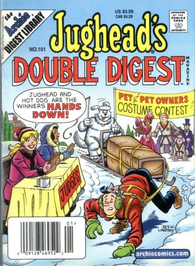 Cover for Jughead's Double Digest (Archie, 1989 series) #101