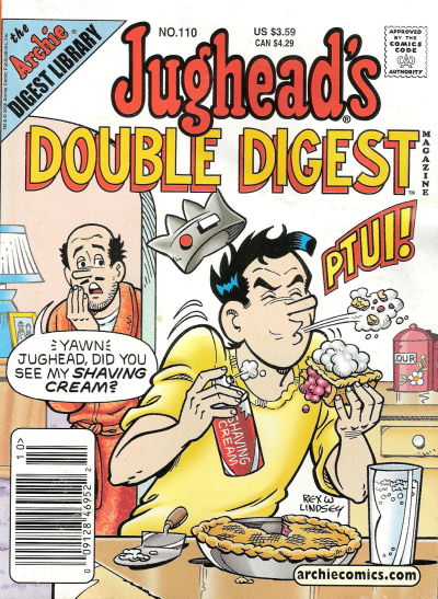 Cover for Jughead's Double Digest (Archie, 1989 series) #110