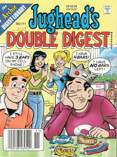Cover for Jughead's Double Digest (Archie, 1989 series) #111