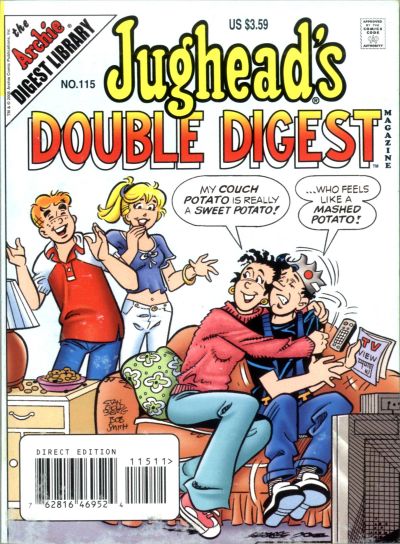 Cover for Jughead's Double Digest (Archie, 1989 series) #115 [Direct Edition]